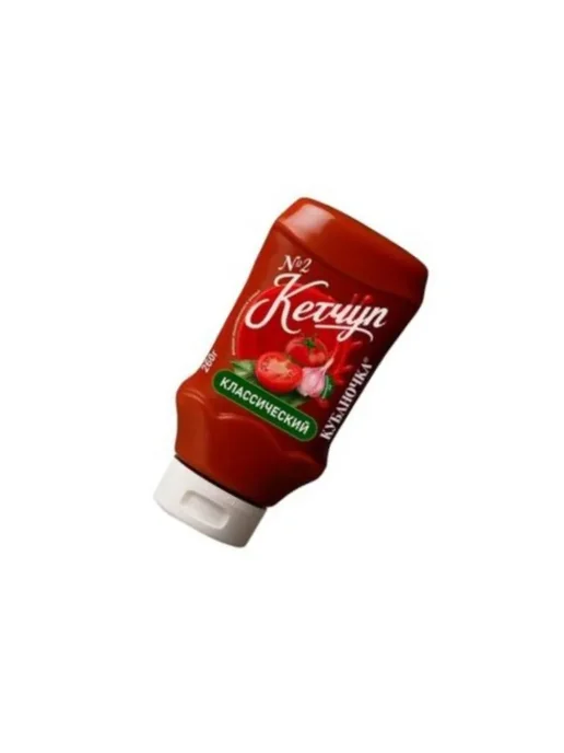 Кубаночка Кетчуп N2 классический, 500 г, 260 г, фото 2