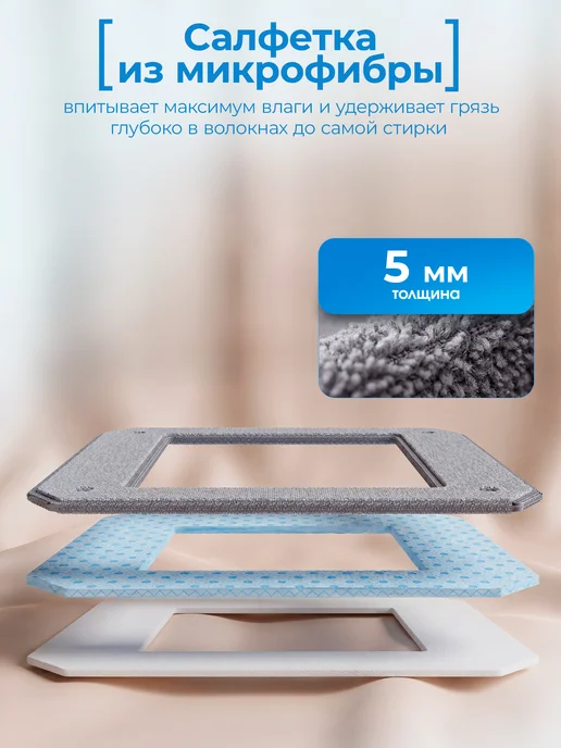 Hobot Робот-мойщик окон с распылением мощный для стекол и зеркал, белый, фото 4