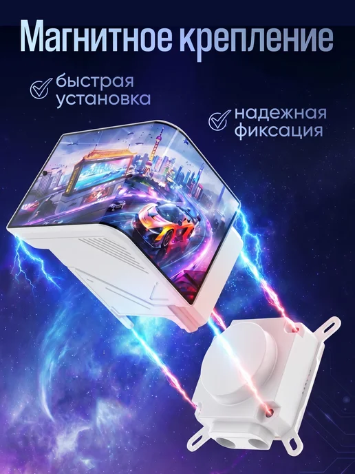 LOVINGCOOL Водяное охлаждение для процессора с экраном 3D белое 300W СЖ…, 300 Вт, фото 5