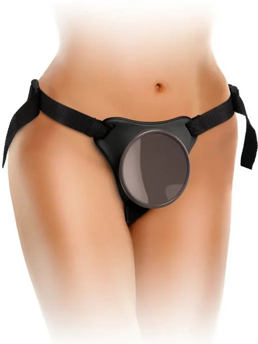 PIPEDREAM Трусики для насадок Comfy Body Dock Strap-On Harness, черный, фото 2