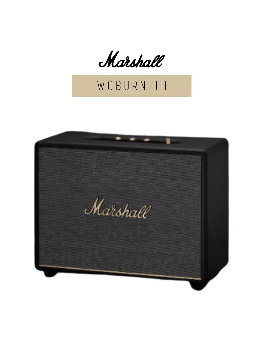 MARSHALL. Колонка Marshall Woburn III Black