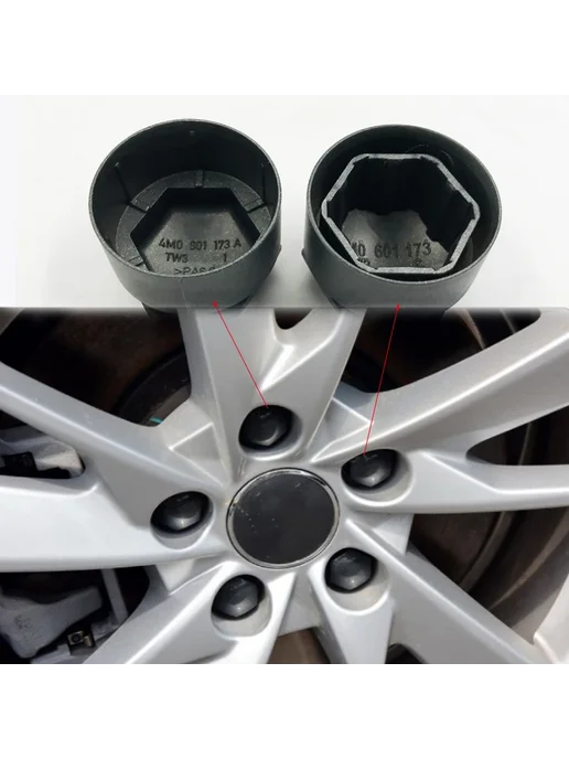 Jing Haoxin Крышка ступицы Audi A3 A4 Q7 2017-2019, ordinary, 1 шт, 1 шт