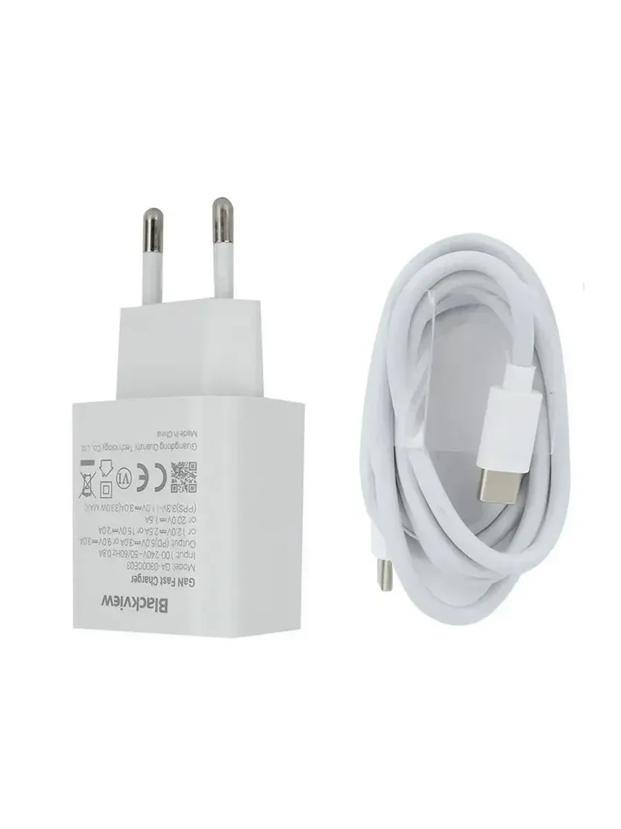 Зарядное устройство Blackview 33W, кабель USB-C