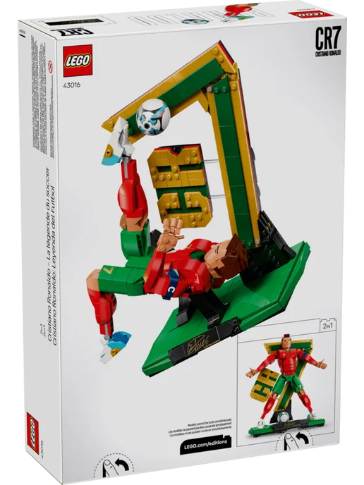 LEGO Editions Football Криштиану Роналду — легенда футбола 43016, вариант, фото 7