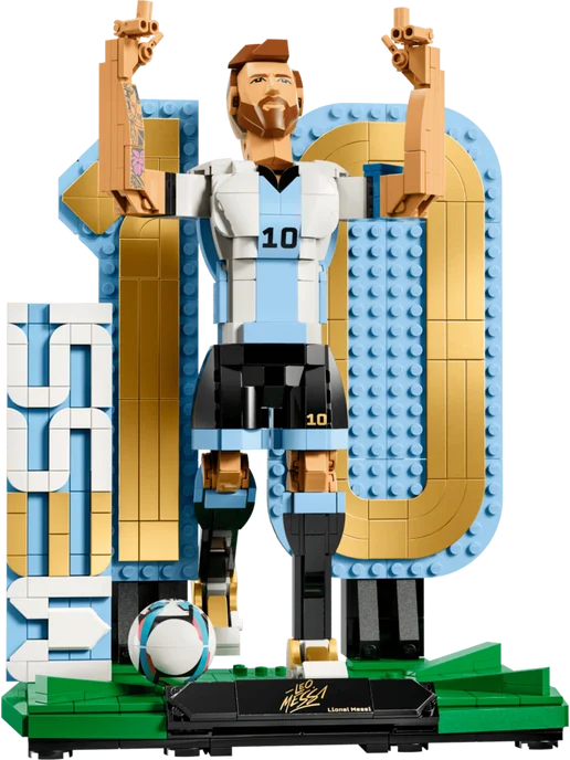 LEGO Editions Football Лионель Месси — легенда футбола 43015, белый, фото 5