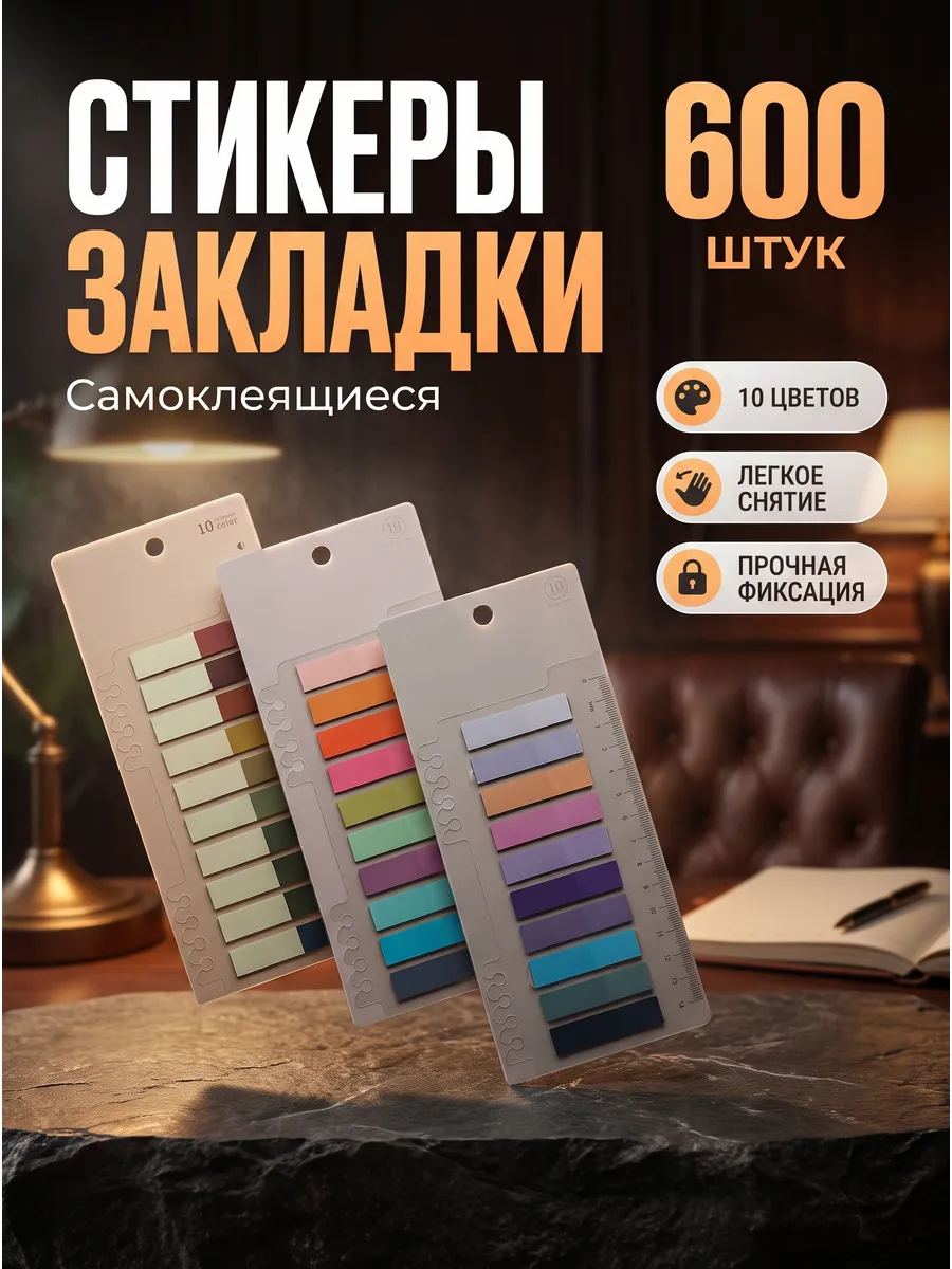 Стикеры закладки самоклеящиеся