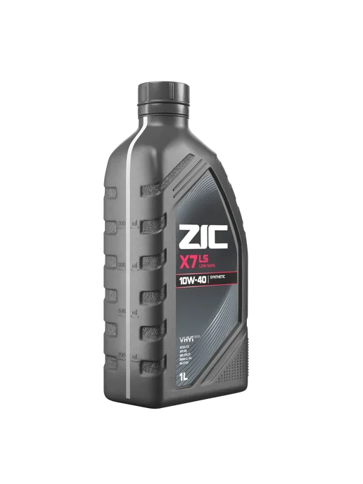 ZIC Масло моторное X7 LS 10W-40 синтетическое, 1л, 1 л, фото 5