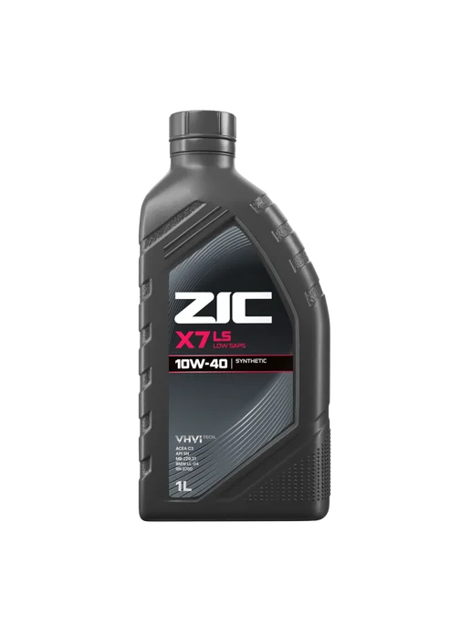 ZIC Масло моторное X7 LS 10W-40 синтетическое, 1л, 1 л, фото 7