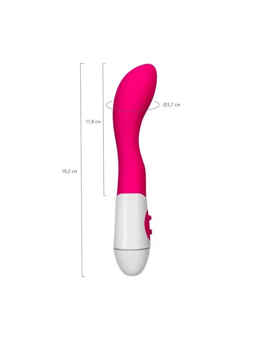 A-Toys by TOYFA Стимулятор точки G A-Toys TOYFA Kari, силикон, розовый, фото 7