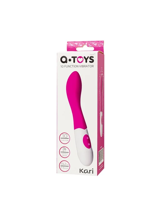 A-Toys by TOYFA Стимулятор точки G A-Toys TOYFA Kari, силикон, розовый, фото 8