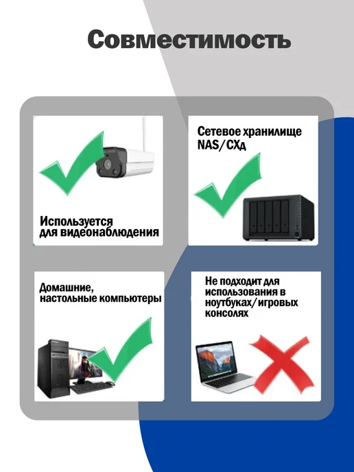 Внутренний жесткий диск Hitachi HGST 2Тб, 2 ТБ, фото 4