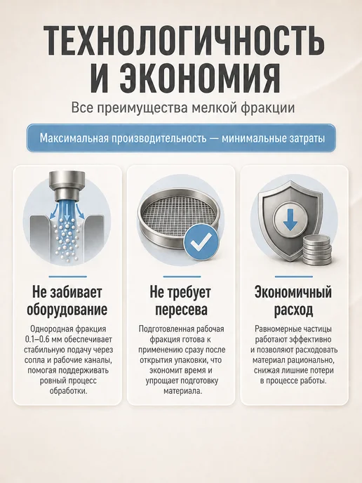 Песок кварцевый для пескоструя, 15 кг, 15 кг, фото 4