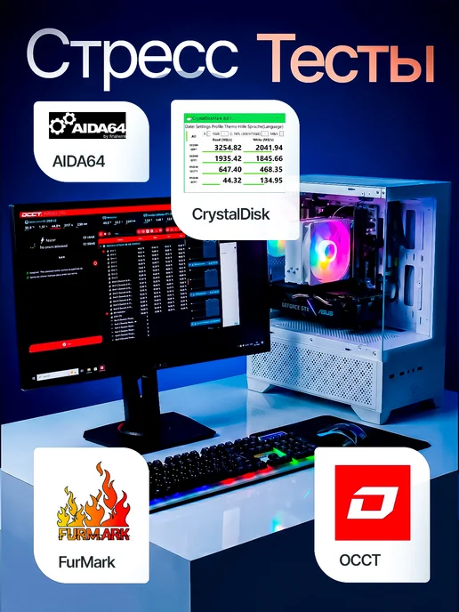 CompiQ Игровой компьютер Core i7 GTX 1660 SUPER 16 ГБ SSD 512 Гб, 16 ГБ, 1000 ГБ, фото 6