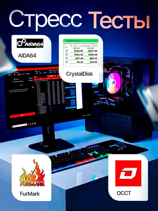CompiQ Игровой компьютер Core i7 GTX 1660 SUPER 16 ГБ SSD 512 Гб, 16 ГБ, 512 ГБ, фото 6