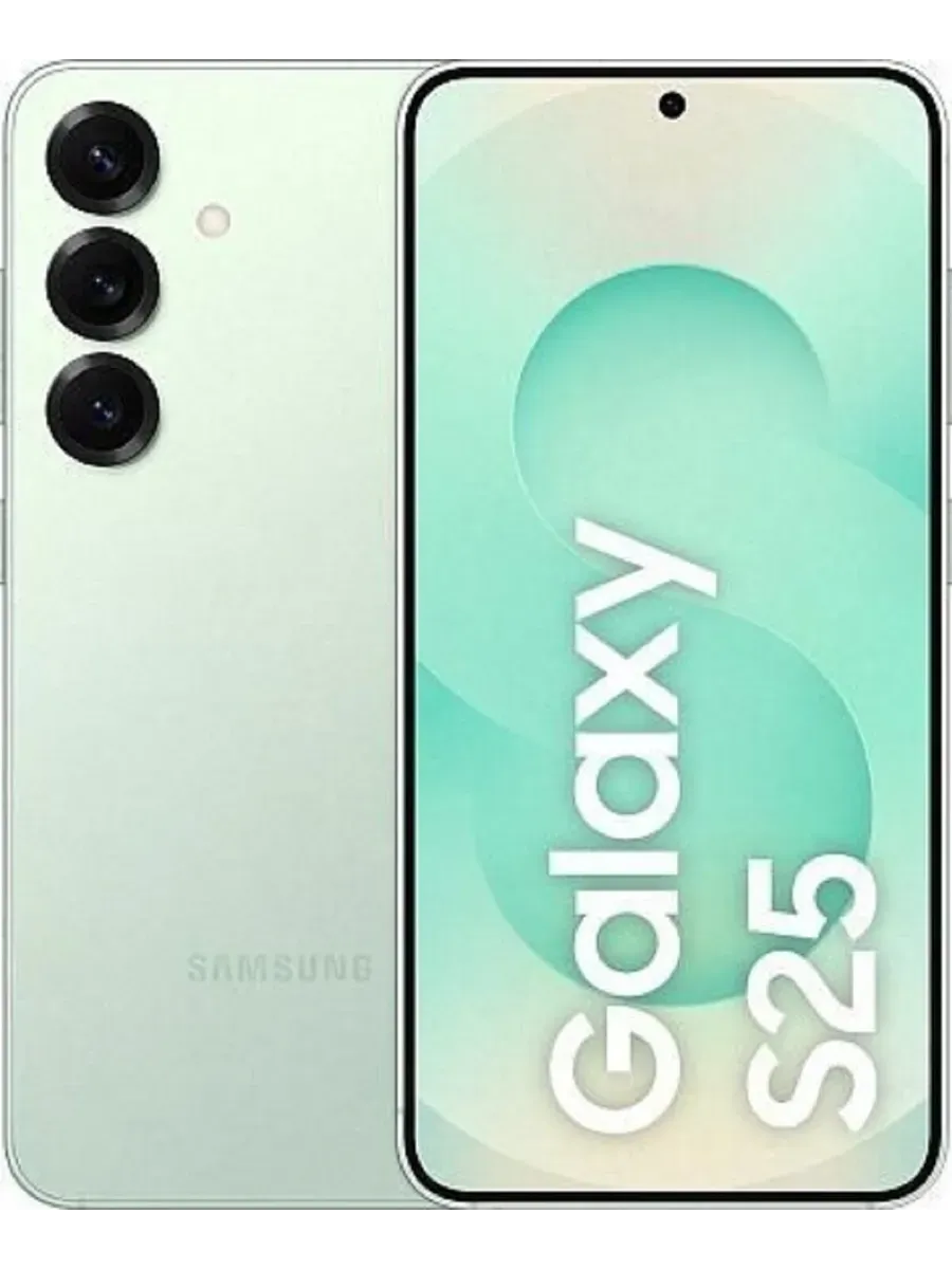 Смартфон Galaxy S25, 12/256GB, : Nano SIM + eSIM, мятный