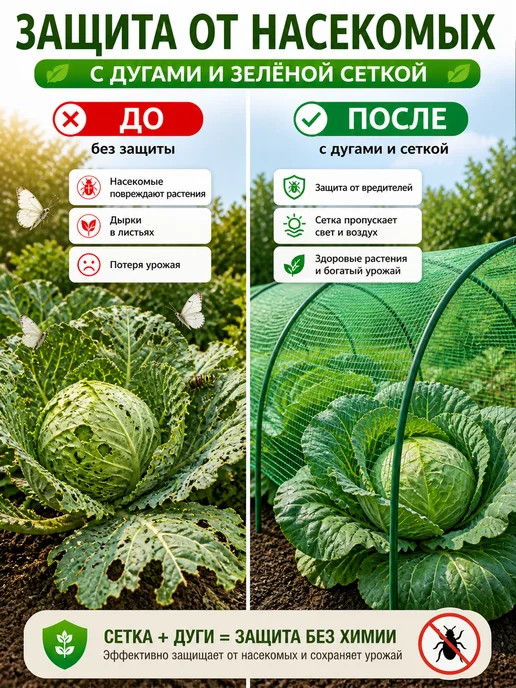 Клевер-С Дуги для парника металлические 6 штук, зеленый, фото 4