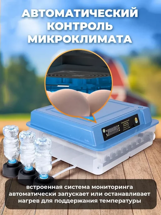Инкубатор для яиц автоматический с терморегулятором, вариант, фото 4