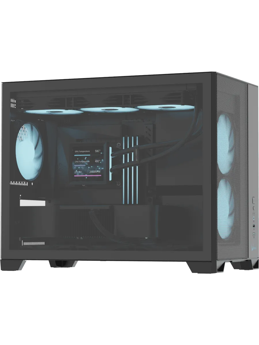 Корпус для компьютера Air Mesh G6 Black ATX без БП