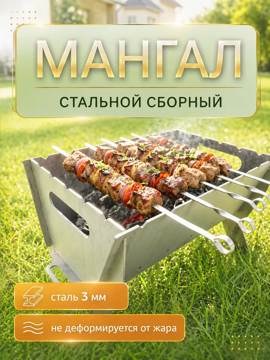 Мангал разборный