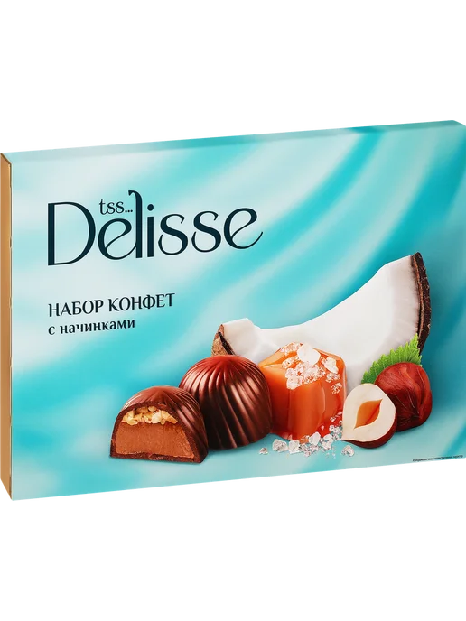 Набор конфет DELISSE с начинками, 155г, 155 г, фото 2