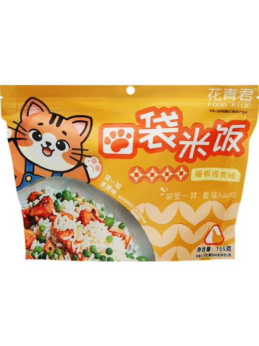Рис FOOD RICE со вкусом курицы, 155г, 155 г