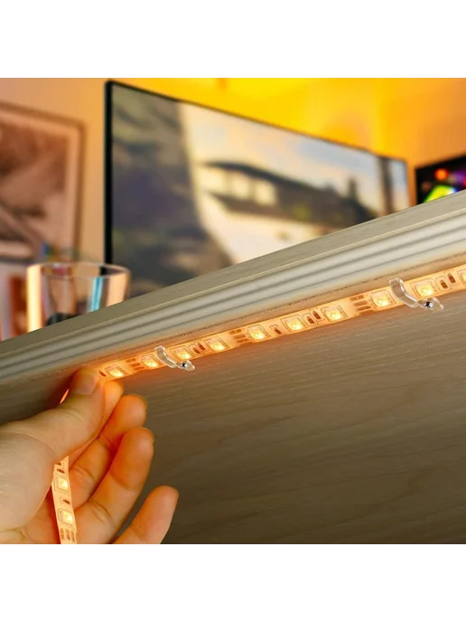Силиконовые клипсы для LED-ленты 15–17 мм, вариант, фото 4