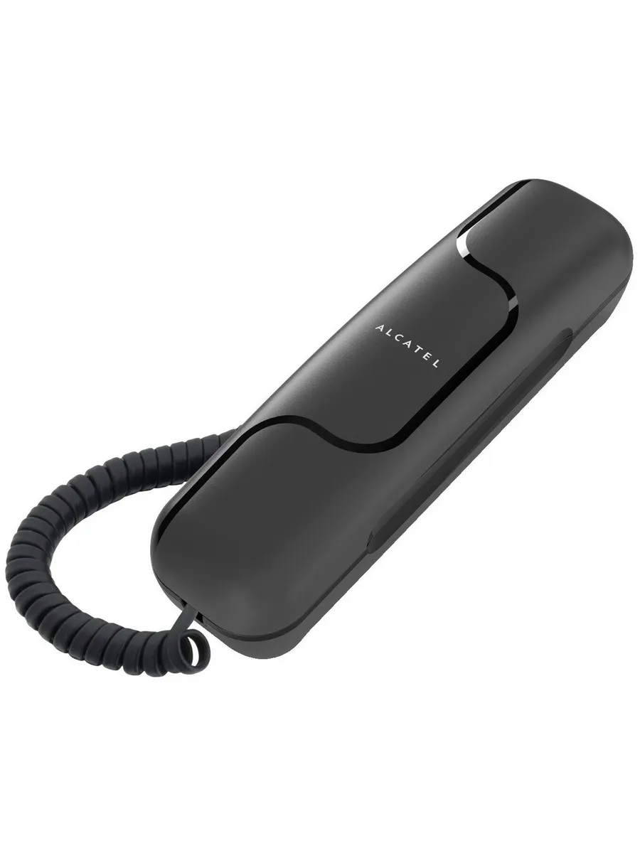 Проводной телефон T06 Черный