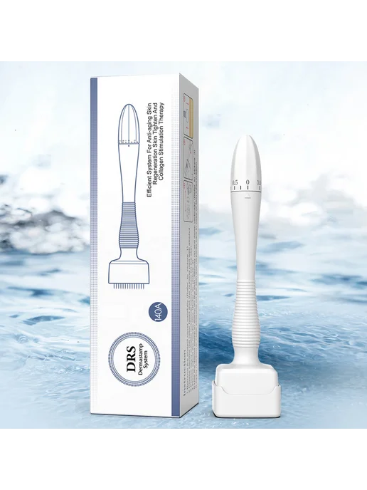 Derma Roller для волос, 140 игл, регулируемый микроскопическ, вариант
