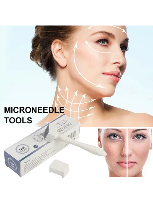 Derma Roller для волос, 140 игл, регулируемый микроскопическ, вариант, фото 3