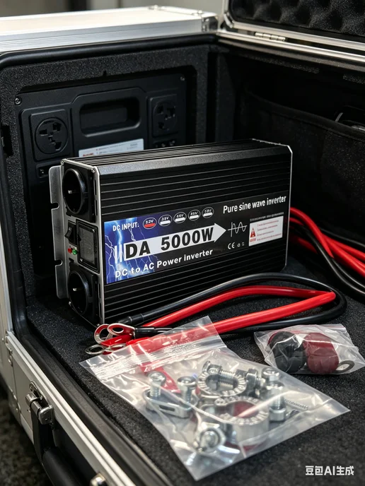 Автоинвертор 12V-220V 5000Вт компактный и мощный, 5000 Вт, фото 2