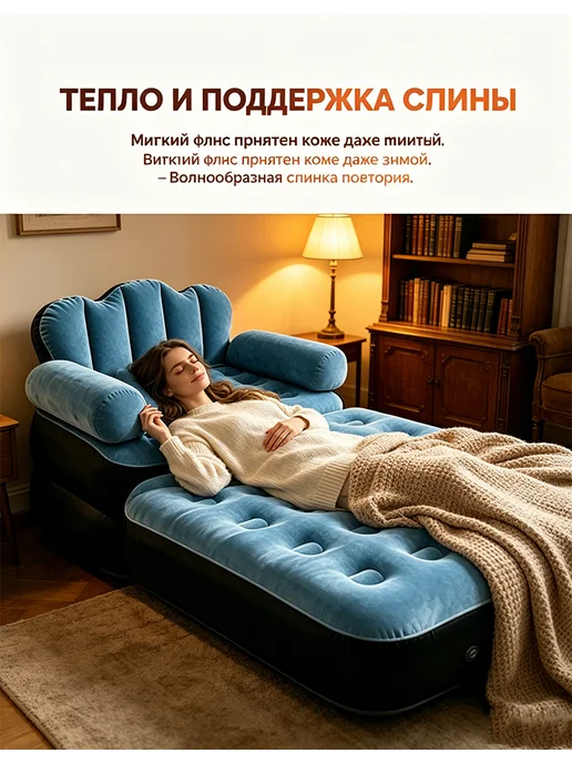 Кресло мешок большое компактный, серый, фото 5