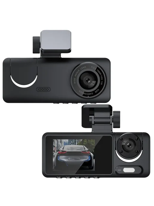 WiFi 1080P видеорегистратор с тройной камерой, парковка, HD, вариант
