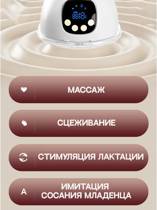 Молокоотсосы наборы 2 шт двойной электрический свободные рук…, 2 шт, фото 3