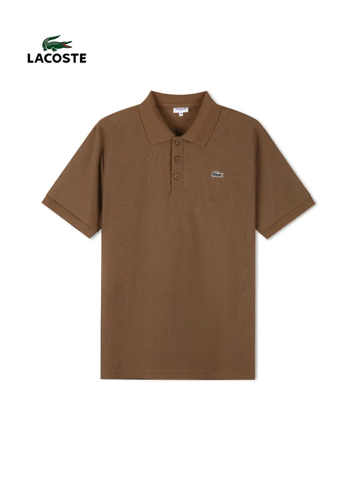 lacoste Поло Футболка классический товар с качеством, коричневый, фото 2