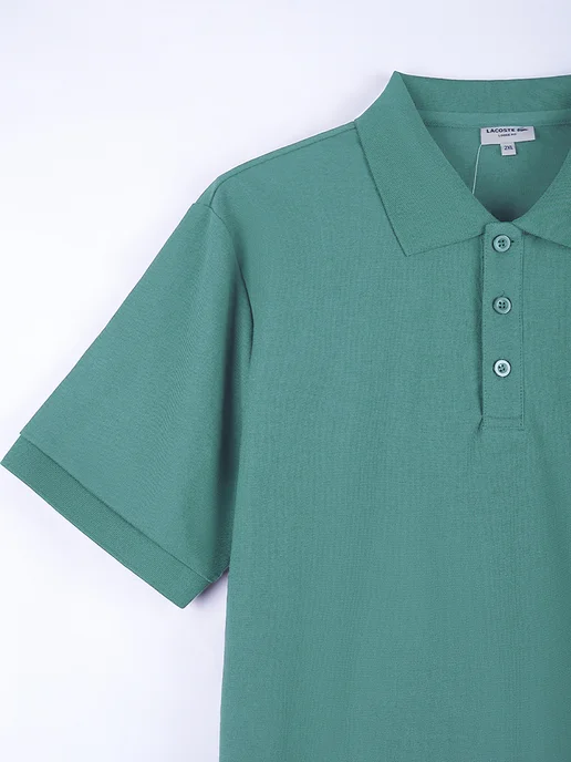 lacoste Поло Футболка классический товар с качеством, зеленый, фото 5