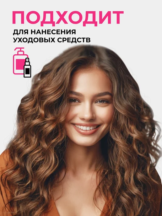 ROKE Расческа для волос массажная продувная, розовый, фото 5