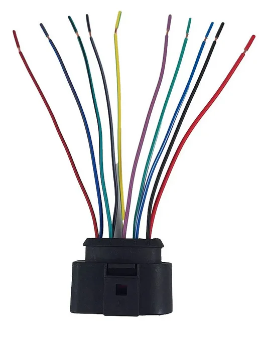 Lightegra Разъем для фары (блок-фары) головного света Ваз,VAG, 10 пин, вариант, фото 4
