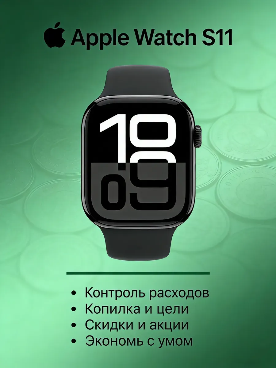 Apple Цена импортера Watch S11 46мм черный гарантия год