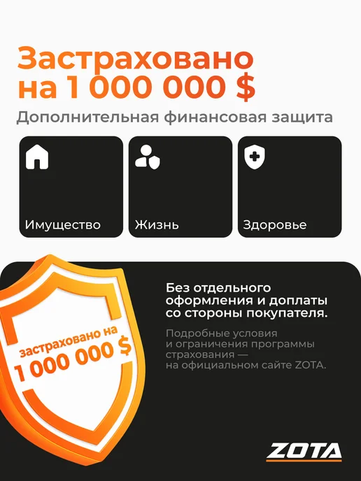 Zota Электрокотел Econom V2 SSR 12 кВт c пультом на тверд. реле, белый, фото 6
