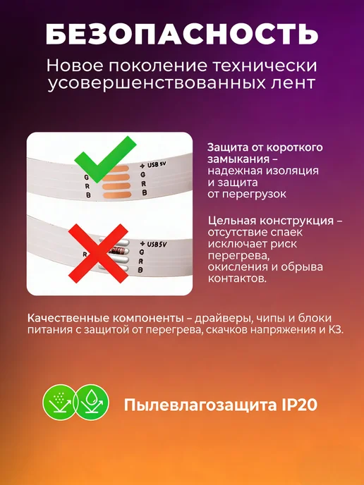 LIERSEN Лента LED RGB 5м USB с пультом для декора, 15 м, фото 8