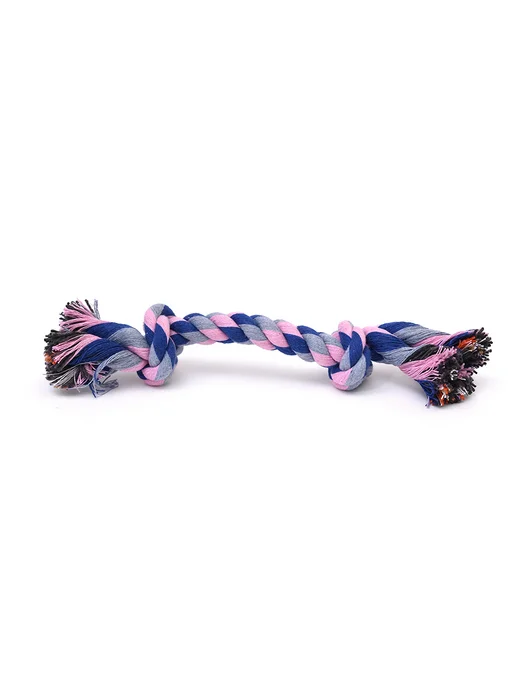 PetShop Игрушка для собак канат с узлами хлопковая "Тузик", 28 см, 28, фото 4