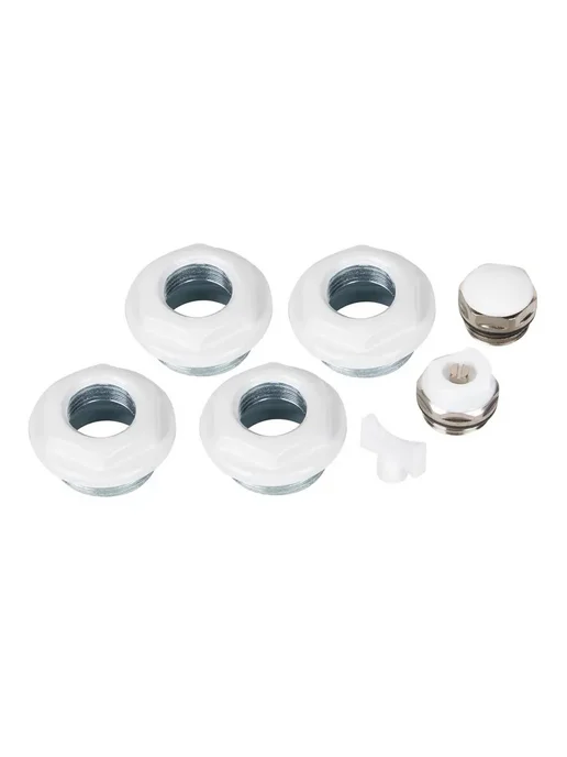 Комплект монтажный Royal Thermo 1х 1 2" белый, 1x1, фото 2