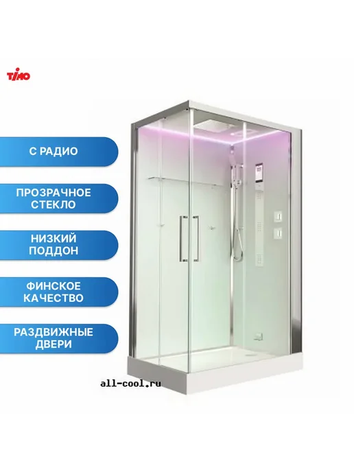 Timo Душевая кабина Premium Helka Н-515 L, 515 л, фото 2
