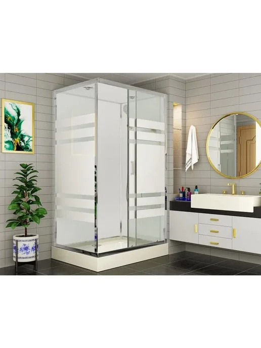 Esbano Душевая кабина ESE-108CKR 100х80, 100x80, фото 3