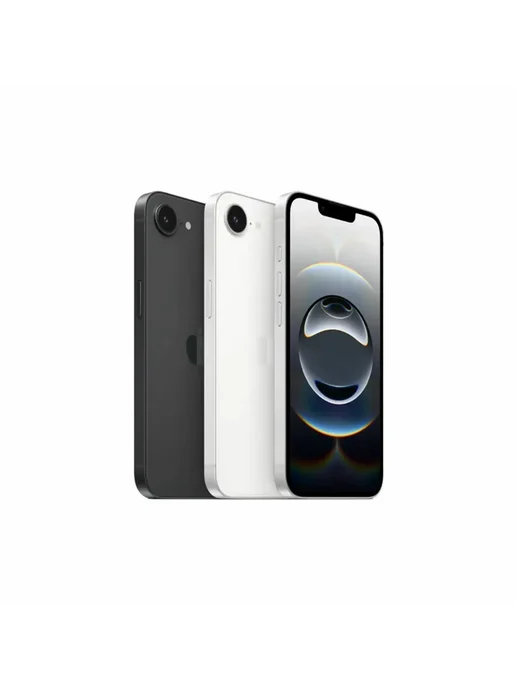 Смартфон Apple iPhone 16E 128 ГБ (восстановленный), черный, фото 4