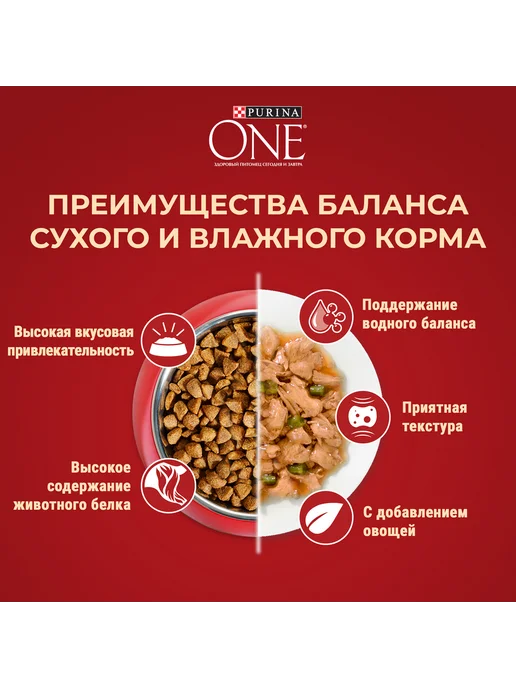 Сухой корм purina One для собак, взрослые, мелкие, говядина, 1,5 кг, фото 8
