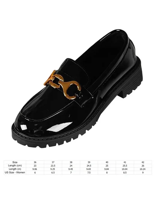 Модные мокасины на slip-on из экокожи элегантные для поезд, черный, фото 5