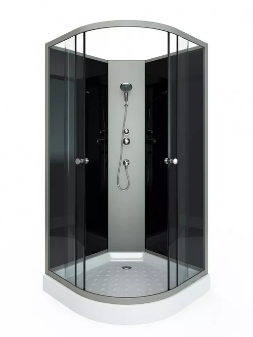 Arcus Душевая кабина S-01G (90*90*210), 90x90, 1 г