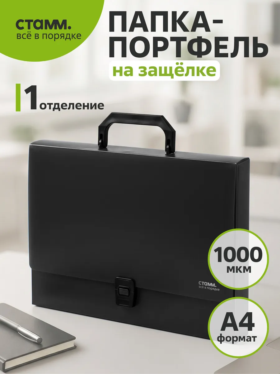 Папка-портфель для документов А4