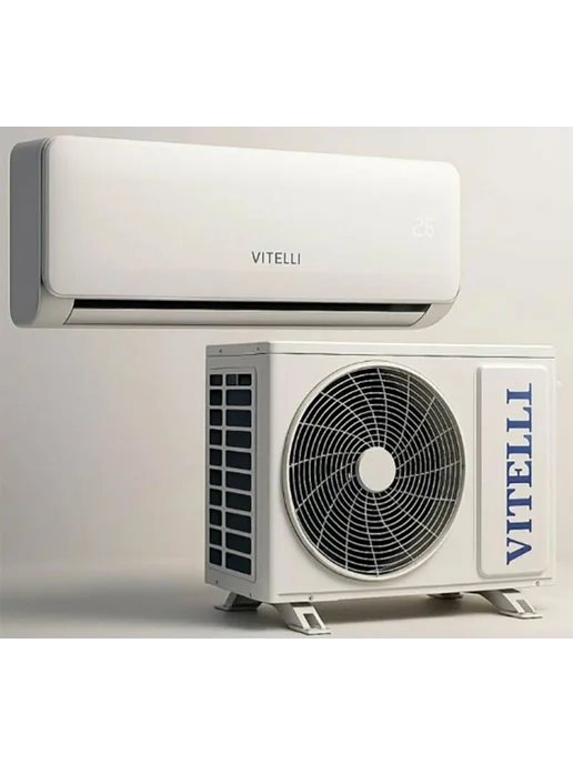 VITELLI Кондиционер сплит-система VSL-12H, белый, фото 4